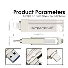 Memoria USB Lightning Para iPhone/iPad - 64GB