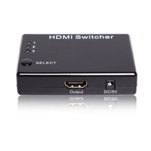 Switch Hdmi Selector 3 Entradas A 1 Salida + Control Remoto