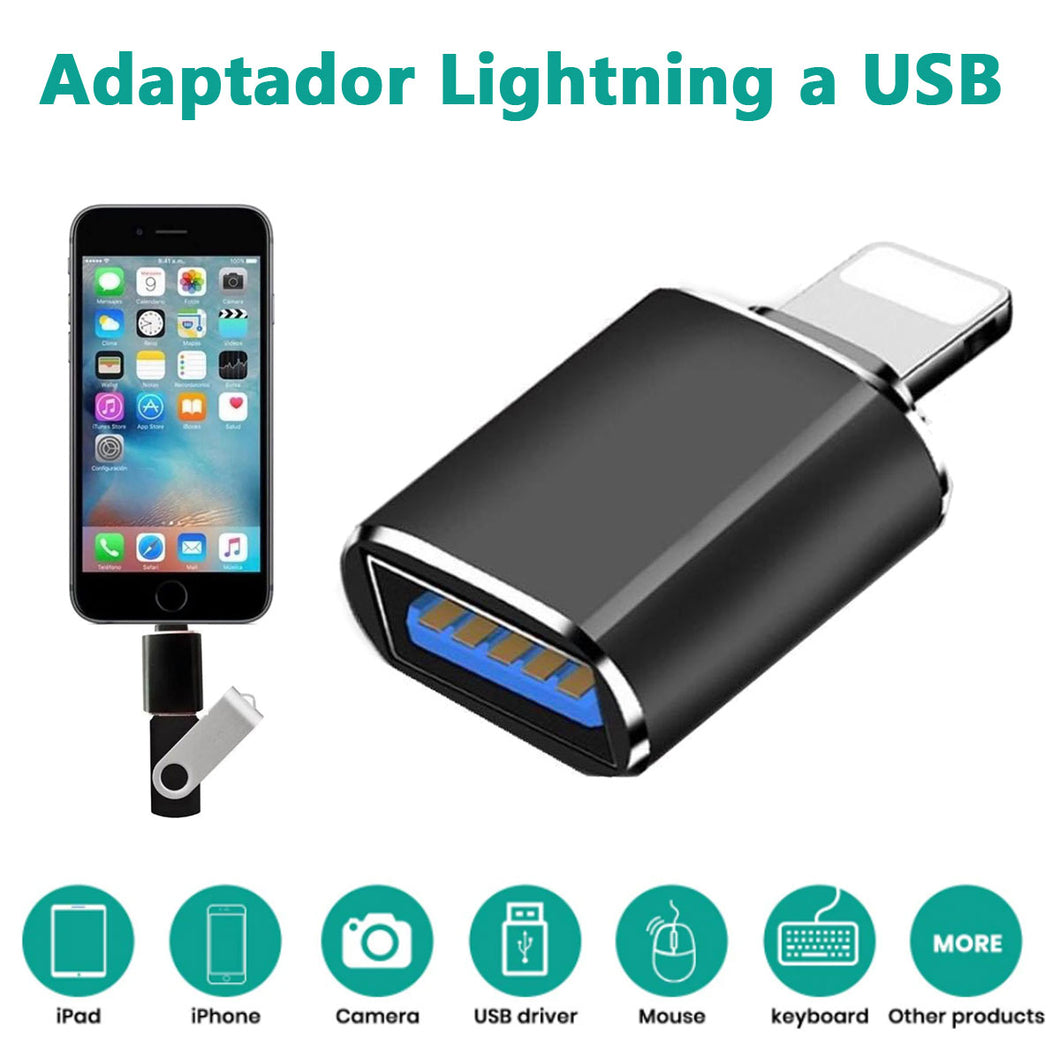 Memorias USB para iPhone / iPad 🍏 Conexión Lightning